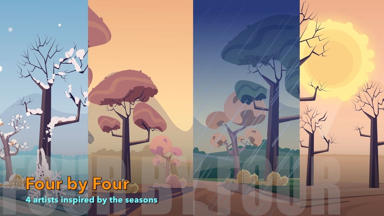 Four by Four - 4 artists inspired by the seasons