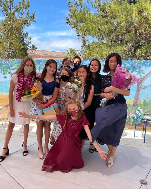 6th grade graduation girls